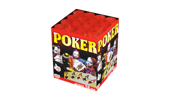 Kompaktný ohňostroj Klásek Poker