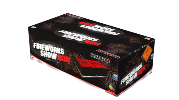 Kompaktný ohňostroj Klásek Fireworks Show 200 / 30 mm