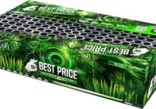 Kompaktný ohňostroj Best Price 200 rán 25 mm Slow Motion - Klásek