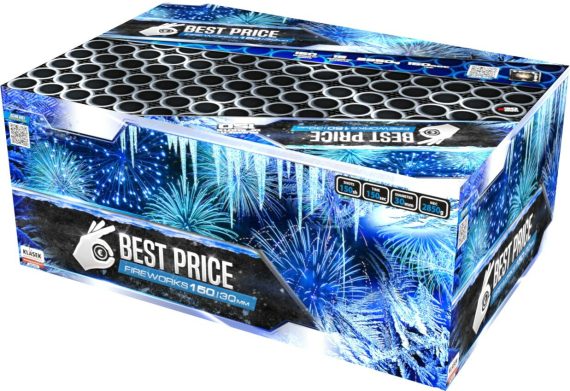 Kompaktný ohňostroj Best Price Frozen 150 / 30 mm Klásek